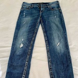 Silver Jeans -Boyfriend Sam style.  Size 31 x 28 long.